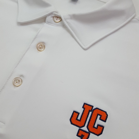Peter Millar White XL Polo Shirt Summer Comfort JC - Picture 6 of 8